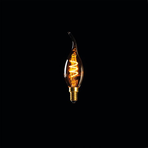 Kanlux 29641 XLED LED Filament Lampe E14 3W 1800K Extra-warmweiss