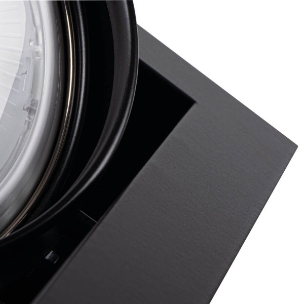 Kanlux Downlight, Einbauleuchte MATEO ES Schwarz 32930