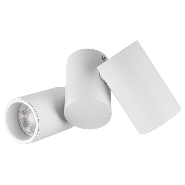 Kanlux 32953 BLURRO Aufbau-Downlight Aufbauleuchte 2x GU10 Weiss