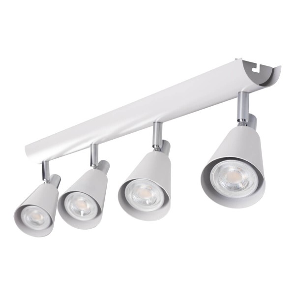 Kanlux Wand-Deckenleuchte SEMPRA GU10 Weiß 4x 33096