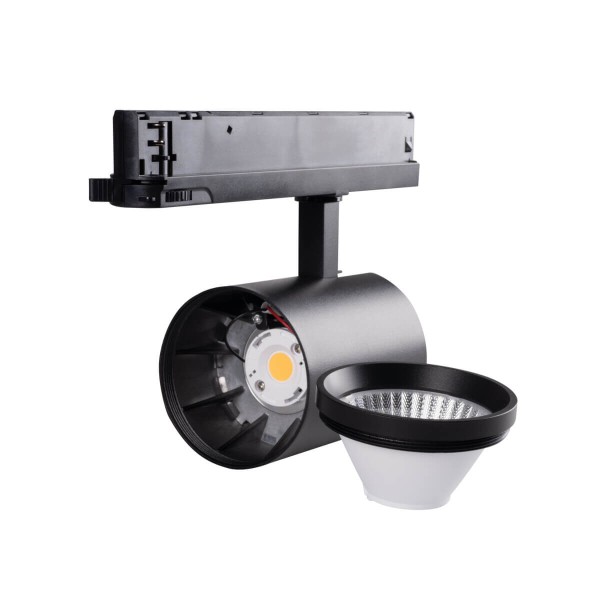Kanlux LED-Strahler/ 3 Phasen Stromschiene ACORD ATL1 Schwarz 33135