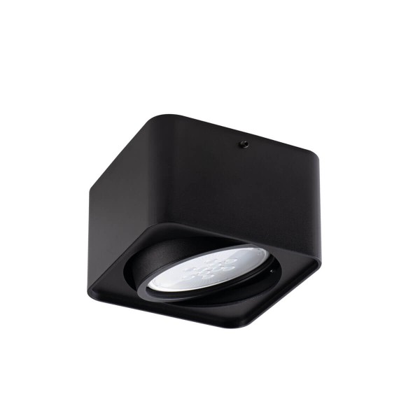 Kanlux TUBEO ES 50-B GU10 Deckeneinbauleuchte Schwarz 33271
