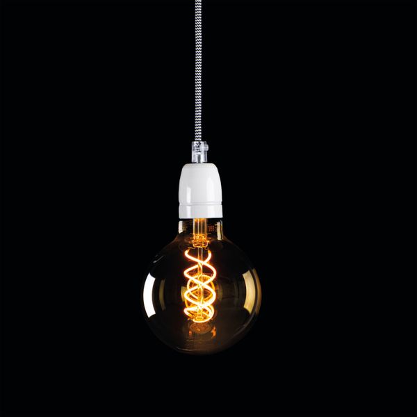 Kanlux 33518 XLED LED Filament Lampe E27 4W 1800K Extra-warmweiss