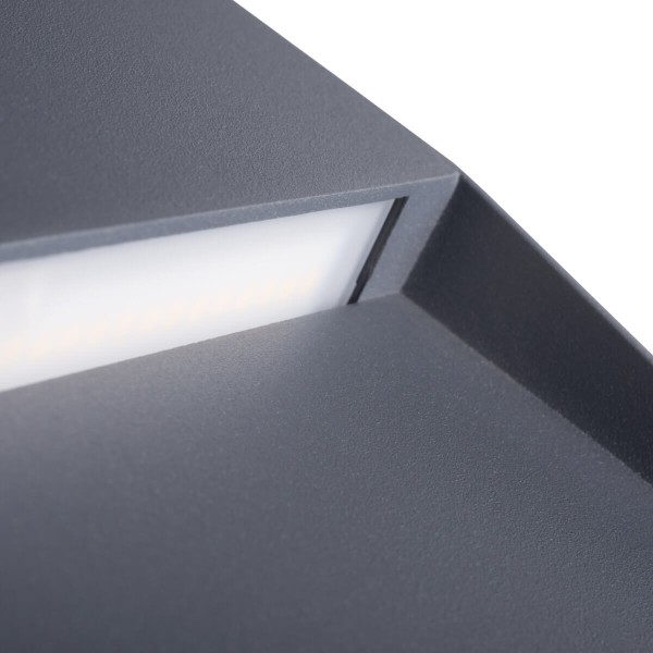 Kanlux Außenleuchte/Wandaufbau DULI LED Anthrazit IP54 33750