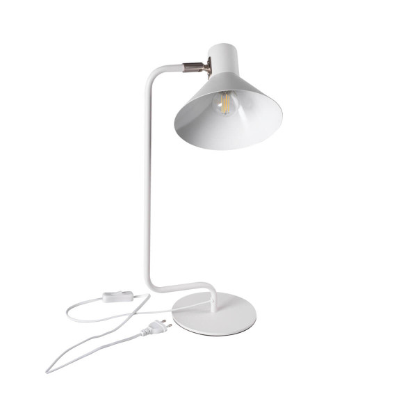 Kanlux Tischleuchte NEDIA E14 E14 Weiß 34476