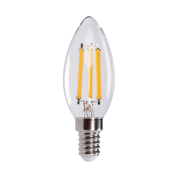 Kanlux Lampe XLED C35 E14 Transparent 6W 35273