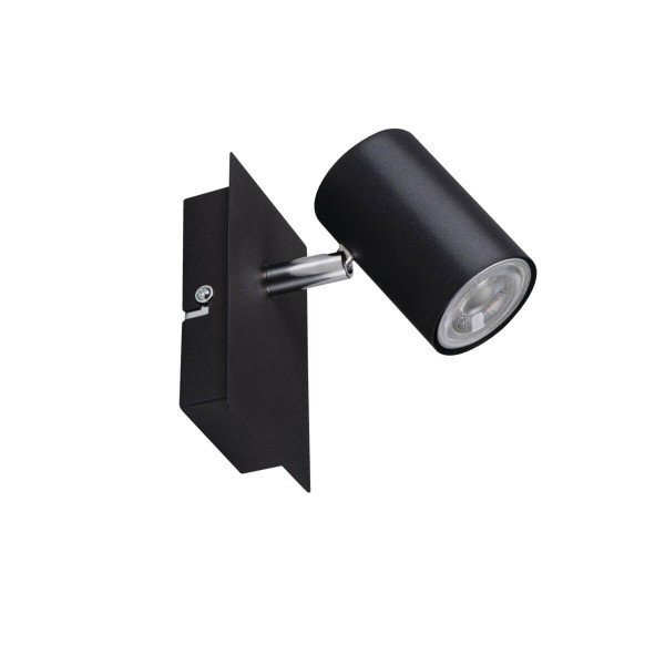 Kanlux Wand-Deckenleuchte EVALO GU10 Schwarz 35691