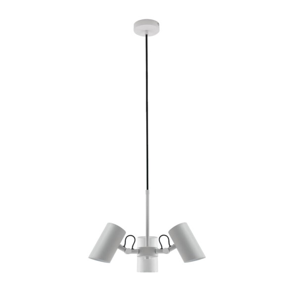Kanlux Pendelleuchte, Hängelampe AGZAR C E14 Weiß 3x 36253