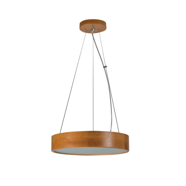 Kanlux Pendelleuchte, Hängelampe JASMIN C E27 Gold Eiche 2x 36500
