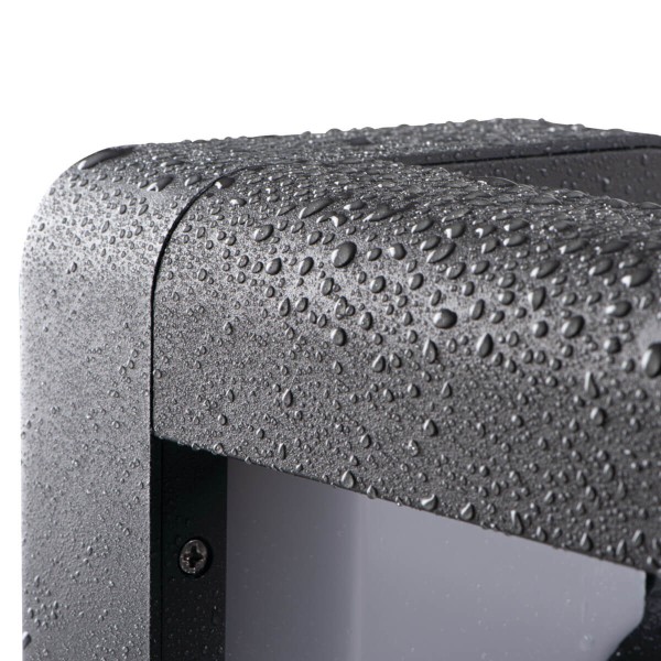 Kanlux Außenleuchte, Outdoorlampe PEVO GX53 Graphit IP44 36550