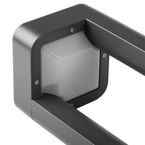 Kanlux Außenleuchte, Outdoorlampe PEVO GX53 Graphit IP44 36550