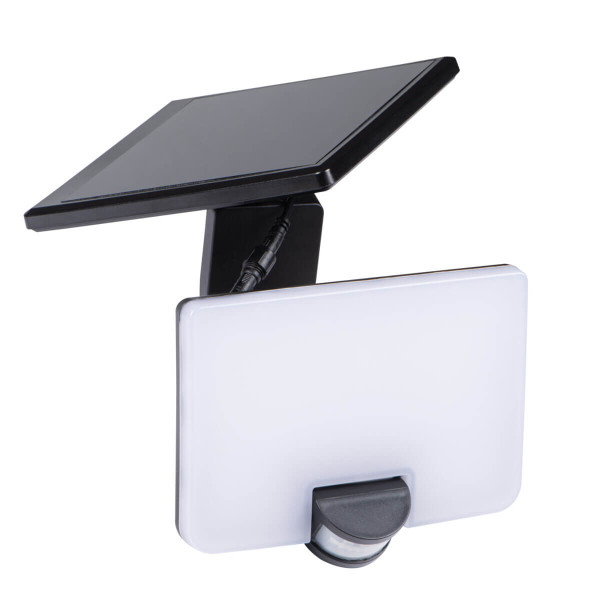 Kanlux LED-Solar-Außenleuchte FL SOLNAR SLR IP54 Bewegungssensor 36605