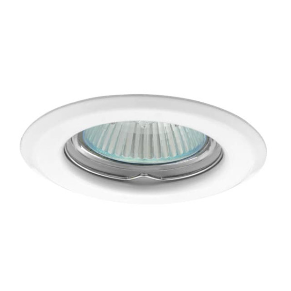 Kanlux 37156 ARGUS II CT-2114-W Deckeneinbauleuchte Einbaurahmen Ø8.2cm weiss