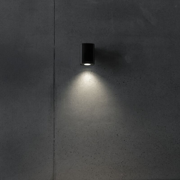 Kanlux ZEVI EL 1GU10 B Wandleuchte schwarz 38880