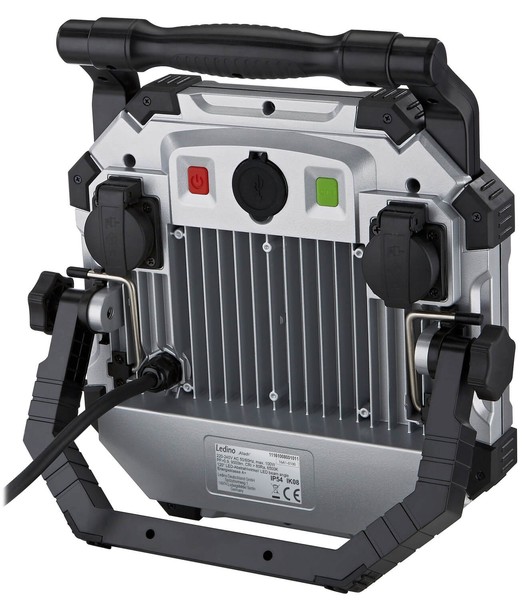 Ledino LED-Arbeitsstrahler 100W starker, mobiler Flutlicht Allach, 8800lm, 2700-6500K mit Farbsteuerung