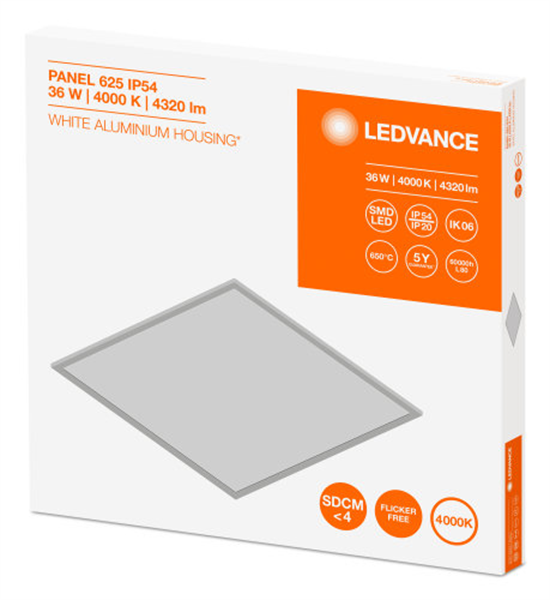 Ledvance LED Panel 625 36W 4000K IP54 4058075149540