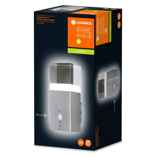 LEDVANCE LED Außenleuchte ENDURA Style Crystal Wall Sensor 5W
