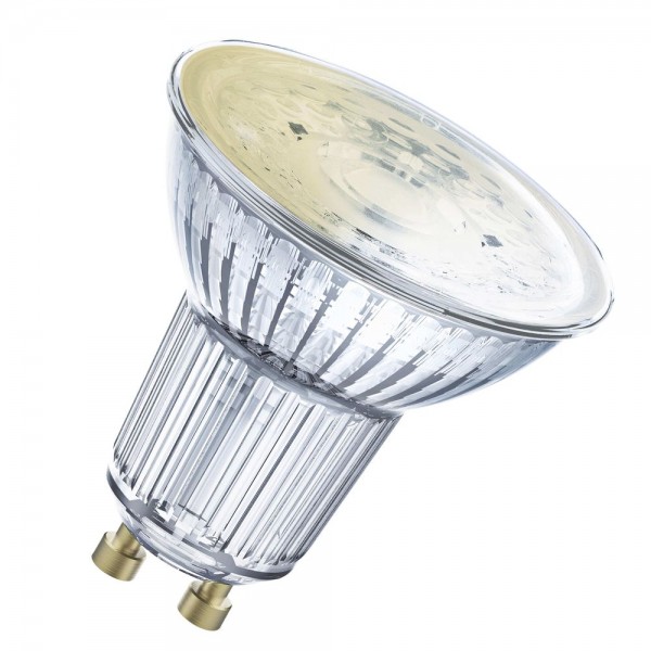 3er-Pack LEDVANCE LED Reflektor SMART+ SPOT GU10 dimmbar 40 45° 5W warmweiss GU10 Appsteuerung
