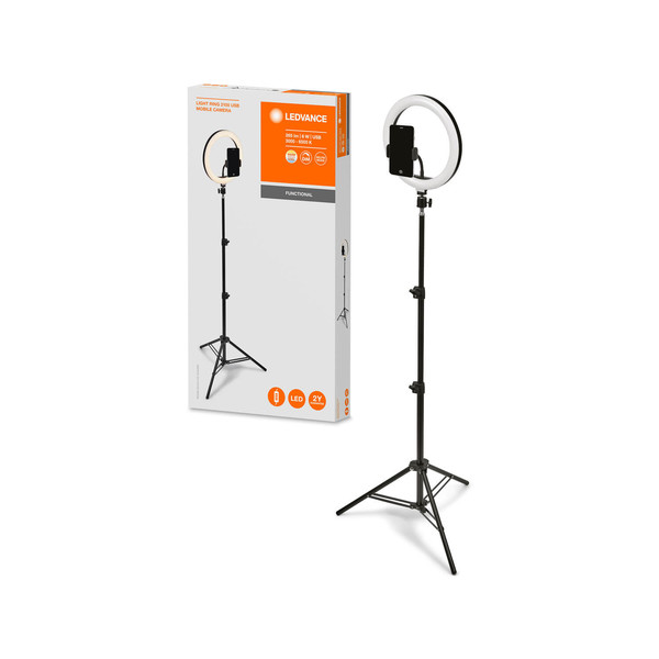 LEDVANCE LED LED Leuchte LINEAR MOBILE RING Tripod Dimmbar Warm weiß,Neutralweiss 4058075668515