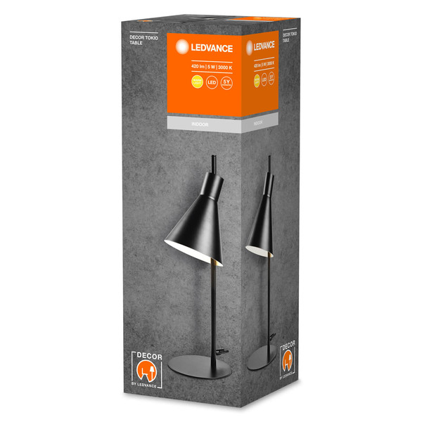 LEDVANCE LED Tischleuchte Decor Tokio Table Warmweiss 4058075757042