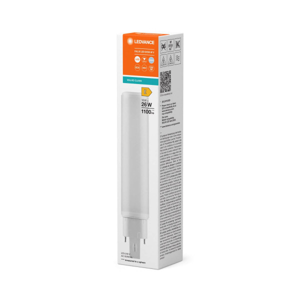 LEDVANCE DULUX LED HF KVG & AC MAINS 23V-direkt 10W 840 G24Q-3 G24q-3 1100lm 4000K neutralweiss wie 26W 4058075822030