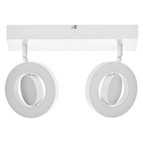 LEDVANCE LED Deckenleuchte DECOR SPOT SATURN WHITE 2 Spot Warm weiß,Neutralweiss,Tageslichtweiss 4058075827981