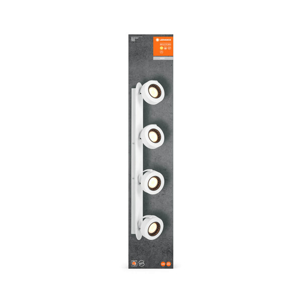 LEDVANCE LED Deckenleuchte DECOR SPOT VENUS WHITE 4 Spot Warmweiss 4058075828186