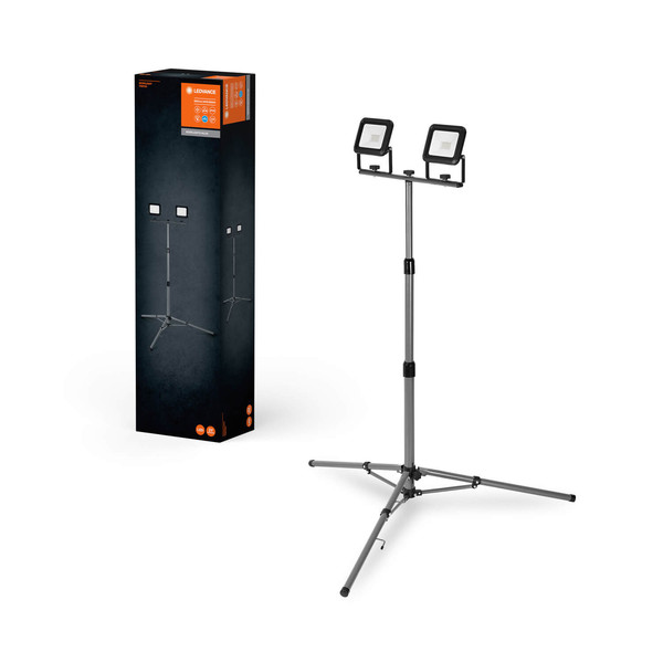 LEDVANCE LED Arbeitsscheinwerfer WORKLIGHT VALUE TRIPOD 2x20W 865 Kaltweiss 4058075831377