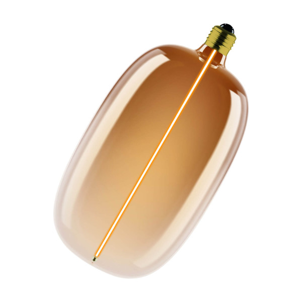 OSRAM LED Lampe VINTAGE 1906 DECORATIVE BULB WITH Filament-MAGNETIC STYLE 4.8W 818 Tea Brown E27 Dimmbar Warmweiss 4058075836402