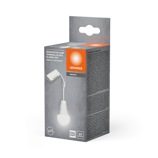 LEDVANCE LED LED Leuchte RENOVATION LAMPS WITH TERMINAL BLOCK Terminal Block 10W 840 Neutralweiss 4058075845749