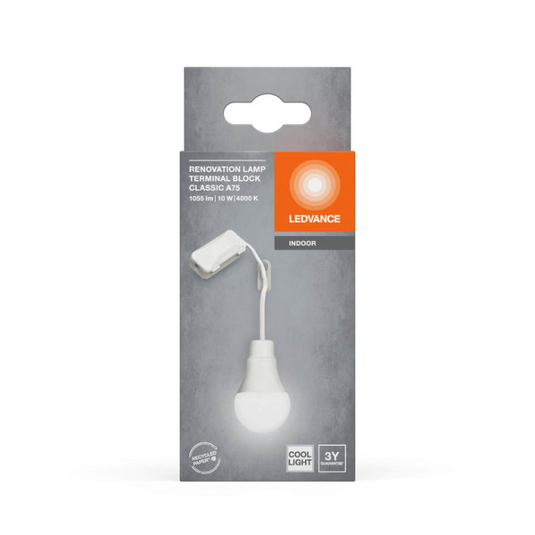 LEDVANCE LED LED Leuchte RENOVATION LAMPS WITH TERMINAL BLOCK Terminal Block 10W 840 Neutralweiss 4058075845749
