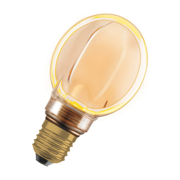 OSRAM LED Lampe VINTAGE 1906 CLASSIC GLOBE O - SHAPE Filament 4W 818 Gold E27 Dimmbar Warmweiss 4058075846067