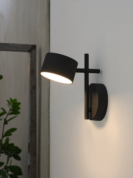 OSRAM LED Wandleuchte Decor Kyoto Wall 12W 930 TOUCH DIM Black Dimmbar 4058075846623