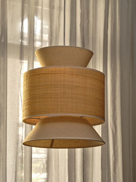 OSRAM Pendelleuchte Decor Wrap Cone Pendant E27 Beige 4058075846869