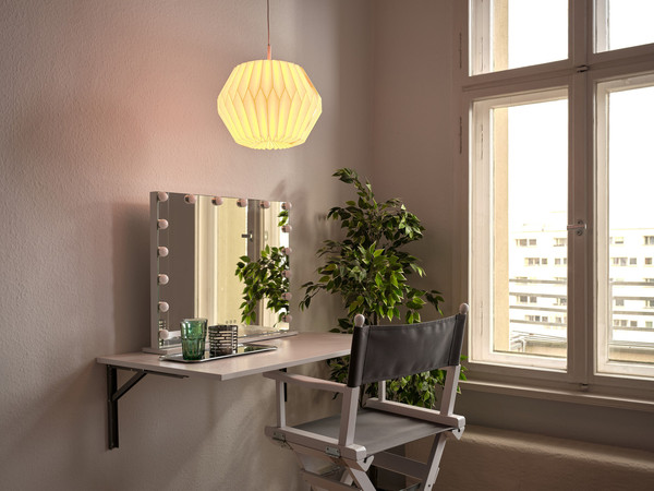 OSRAM Pendelleuchte Decor Paper Lantern Gem Pendant E27 White 4058075847163