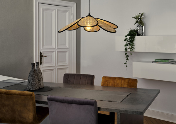OSRAM Pendelleuchte Decor Rattan Daisy Pendant 580 E27 Brown 4058075847187