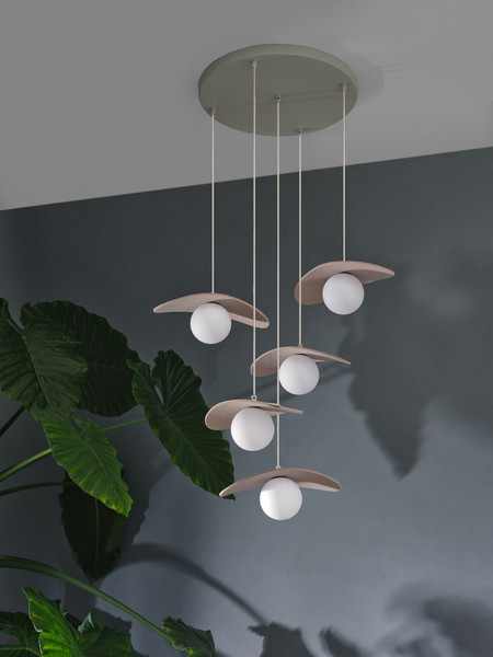 OSRAM Pendelleuchte Decor Pearl Pendant 5XG9 Beige 4058075847729