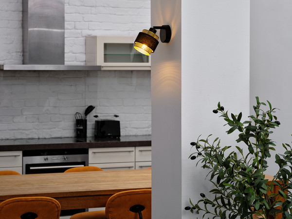 OSRAM LED Wandleuchte Decor Spot Hornet 1X2.8W 827 E14 Black Warm weiß 4058075847743