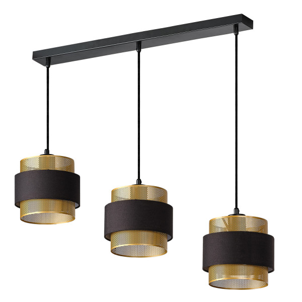 OSRAM Pendelleuchte Decor Hornet Pendant Linear 3XE27 Black 4058075847880