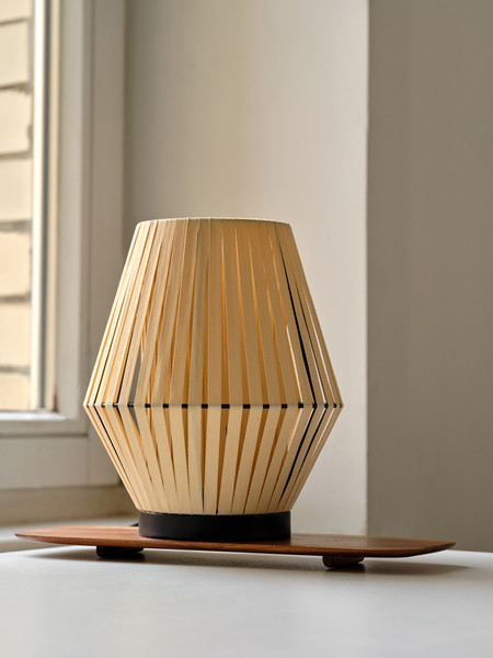 OSRAM Tischleuchte Decor Stripes Table 1XE14 Beige 4058075848009