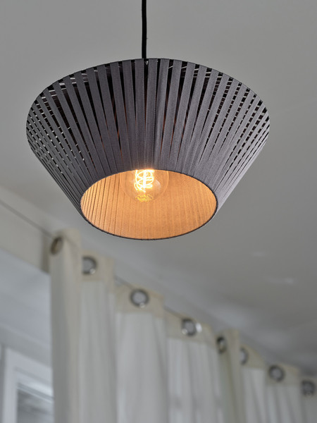OSRAM Pendelleuchte Decor Stripes Pendant 305 1XE27 Dark Grey 4058075848047
