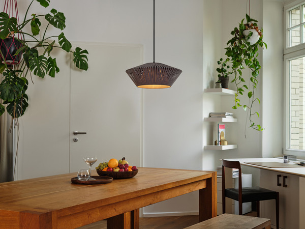 OSRAM Pendelleuchte Decor Stripes Pendant 405 1XE27 Dark Grey 4058075848061