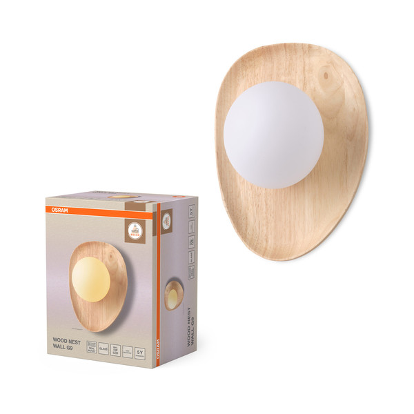 OSRAM Tischleuchte Decor Wood Nest Table 1xG9 Brown 4058075848221