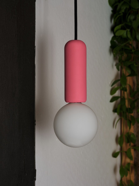 OSRAM Pendelleuchte Decor Concrete Mic Pendant 1XG9 Pink 4058075848344