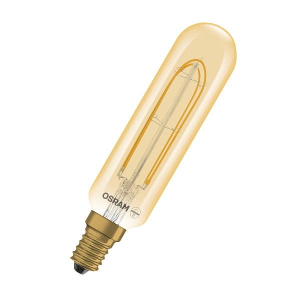 OSRAM LED Leuchtmittel Vintage 1906 LED Special Shapes 4.8W 822 Gold E14 Dimmbar Extrawarmweiss 4058075849761
