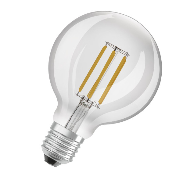 OSRAM LED Globe Lampe STAR CLASSIC E27 Filament 4W 840Lm warmweiss 3000K wie 60W 4099854002908
