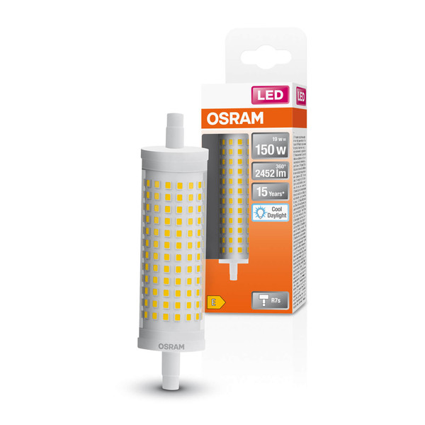 OSRAM LED Lampe LINE R7S 19W 865 Clear R7s Kaltweiss 4099854022364