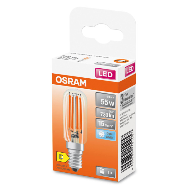 OSRAM LED Lampe SPECIAL T26 4.9W 840 Clear E14 Neutralweiss 4099854151057