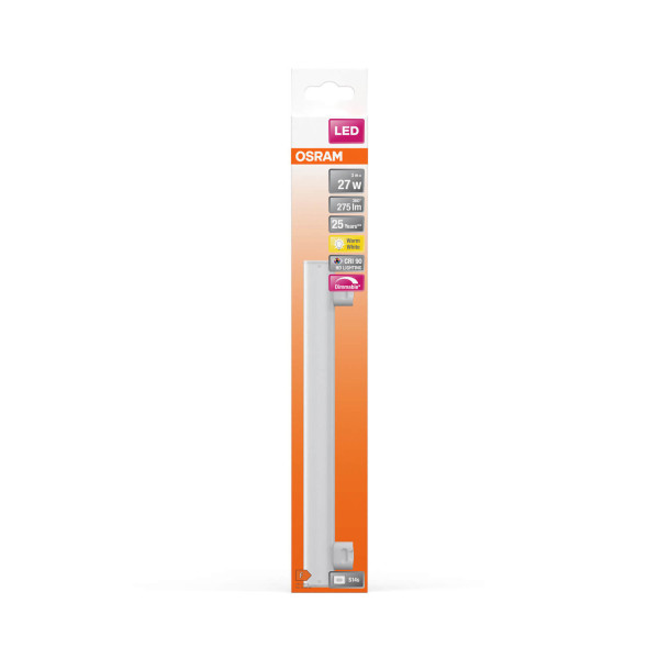 OSRAM LED Lampe LEDinestra HD Lighting 3W 927 Frosted S14s Dimmbar Warmweiss 4099854232831