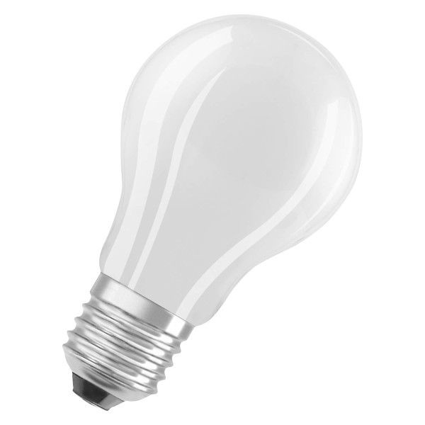 OSRAM LED Lampe LAMPS ENERGY CLASS A höchste Energieeffizienzklasse A Filament CLASSIC A 2.2W 827 Frosted E27 Warmweiss 4099854236228
